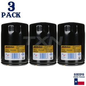 3 Pack Genuine GM ACDelco UPF63R Ultraguard Oil Filter - Picture 1 of 3