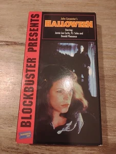 Halloween (VHS, 1978) Blockbuster Presents Edition 1995 - 1998 Horror Film - Bild 1 von 6