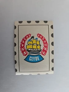 A&BC 1971 Football Club Crest Stamp Clyde VGC Rare Vintage Bargain - Picture 1 of 2