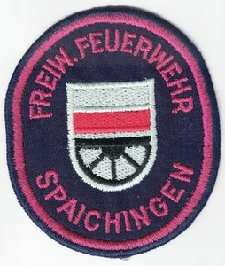 Ciudad de Spaichingen Alemania Departamento de Bomberos Bomberos Parche NUEVO - Imagen 1 de 1