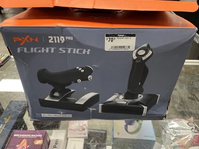 PXN2119PRO Flight Stick Joystick Simulator Flight Controller For PC/PS4/XBOX ONE - Image 1 of 4