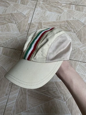 Gorra Dolce Gabbana Beige Rara De Colección Lujo con Rayas Italia Talla 58 Diseñador Foto 1 de 4