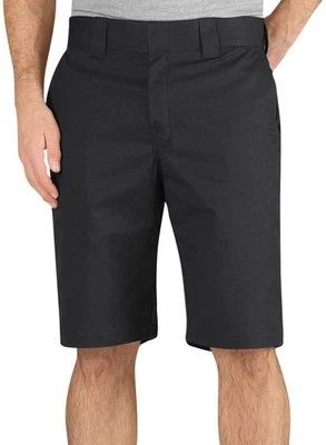 Dickies Men's 11 Inch Regular Fit Stretch Twill Work Short - Black, 36 - Image 1 of 2