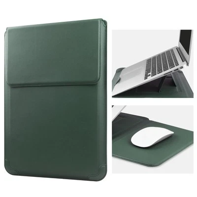 15.6'' Housse pour Laptop Cuir Étui Case Compatible avec MacBook Pro 16 2021 ... - Photo 1/4
