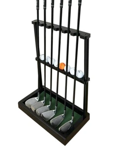 Soporte para palos de golf GACCO BILLARDS, soporte para putter de golf de madera... - Imagen 1 de 6