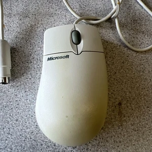 Microsoft Intellimouse Mouse 1.2A PS/2 Compatible With Scroll Wheel - Picture 1 of 5