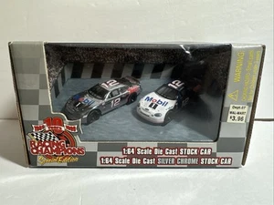 1999 1/64 Racing Champions 10 Years Jeremy Mayfield Mobil 1 2 Pack - Picture 1 of 8