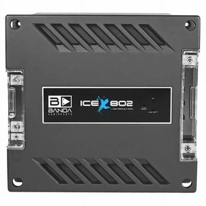 Banda ICEX800.2RED 800W 2 Ohm Car Audio Amplifier, Red - Picture 1 of 1