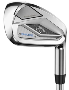 New Callaway Golf- Paradym Ai Smoke HL Irons 6-PW/AW Senior Flex Graphite - Picture 1 of 5