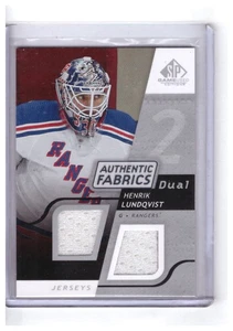 Henrik Lundqvist 2008-09 SP Game Used Ed. Authentic Fabrics Jersey Card #AF-HL - Imagen 1 de 1