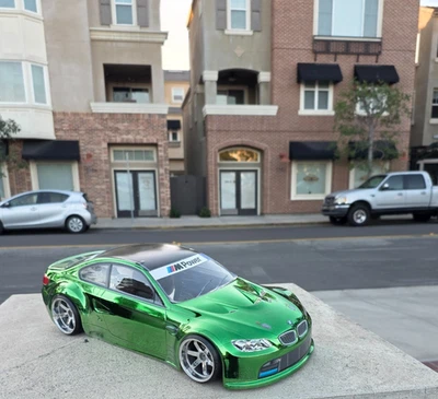 Pintura personalizada 200 mm 1/10 BMW M3 GT2 4Tec-2 HPI DC10 YD2 MST TT02 FZ02 solo carrocería Foto 1 de 4