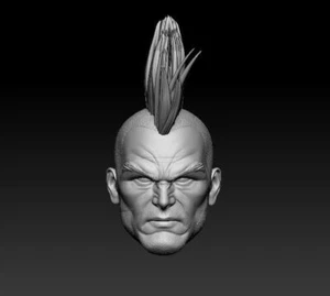 Daken Wolverine's Son custom head for Marvel Legends & more action figures - Picture 1 of 2