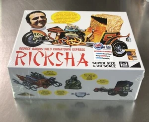 MPC GEORGE BARRIS’ WILD CHINATOWN EXPRESS RICKSHA SEALED MODEL-KIT 1/25 SCALE - Picture 1 of 6