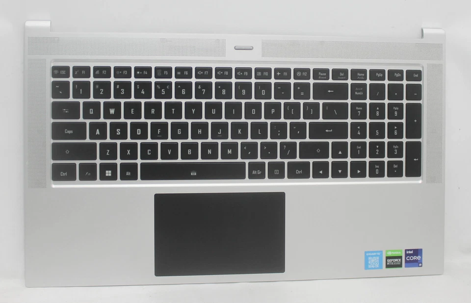 V184945ES Gigabyte Aero Palmrest Top Cover W/Kb Button Ye5-94Us748Hp "GRADE A" - Image 1 of 1