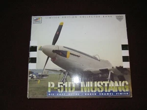 Liberty P-51D Mustang Fighter Plane Die Cast Metal Bank 1:48 G.I. Joe 1995 - Picture 1 of 8