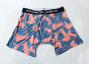 Warriors & Scholars Men's 6" Inseam Boxer Briefs DH3 Multicolor Medium NWT - Picture 1 of 4