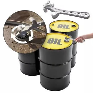 2 PCS Aluminum Alloy Lid Can Opener Lid Wrench Lid Tool Paint Barrel - Picture 1 of 12