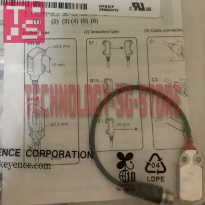 Keyence PR-FB30CP Photoelectric Sensor Switch# 1pcs New In Box - Image 1 of 2
