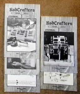 5 - Vintage RodCrafters Journals - 1985/2 Issues, 1986/3 Issue - Excellent Cond - Picture 1 of 1