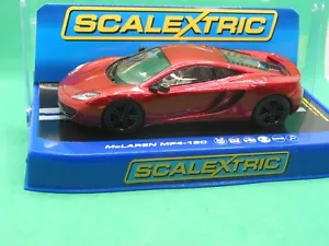 SCALEXTRIC digitale C3396 MCLAREN NP4-12C MET ROSSO EXC+ SPINA DPR MONTATA - Foto 1 di 4