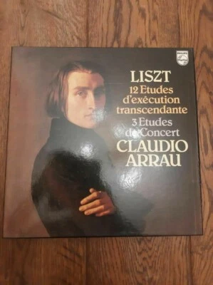 Claudio Arrau - LISZT ,12 Etudes D'Execution / 3 Etudes. PHILIPS BOX 6747 412 .M - Image 1 of 4