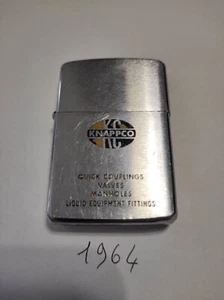 Accendino 1964 Zippo KNAPPCO vintage petrol lighter - Foto 1 di 8