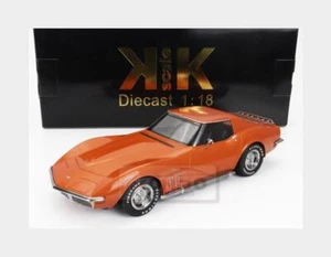 1:18 KK SCALE Chevrolet Corvette C3 Orange Metallic 1972 KKDC181223 - Foto 1 di 2