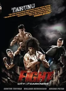 FIGHT CITY OF DARKNESS--Hong Kong RARE Kung Fu Martial Arts movie JUST DVD 4F - Picture 1 of 1