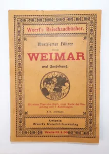 Weimar Reiseführer Woerl 1919 Thüringen - Bild 1 von 4