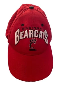 Vintage Cincinnati Bearcats Steve & Barry's One Size Fits All Adult Hat Cap - Picture 1 of 4