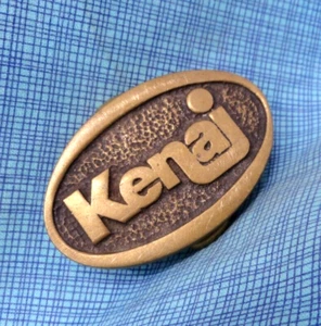 Kenai Kleid Gürtelschnalle Indianer Name Alaska Stadt Vintage 80er TBW .NOX866 - Bild 1 von 10