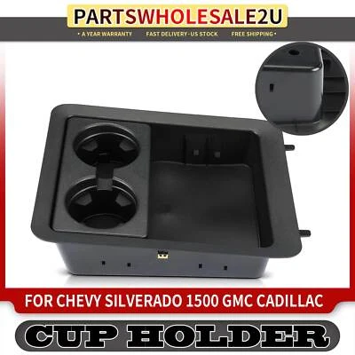 Nuevo portavasos de consola central delantera para Chevrolet Escalade GMC Yukon Cadillac Foto 1 de 4