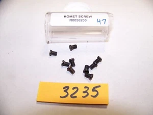 KOMET N0056200, TORNILLO, LOTE DE 9 EA (ARTÍCULO #3235) - Imagen 1 de 1