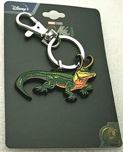 Disney Studios Loki Alligator Marvel Comics Key Chain New NOS MIP - Picture 1 of 3
