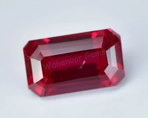 Natural Pyrope Garnet 5.60 Ct Emerald AGL Certified Mozambique Loose Gemstone - Picture 1 of 5