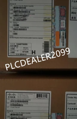 1PC New Cisco WS-C3850-24XS-E IP Base Switch 24 SFP+ Ethernet Ports 715WAC PS - Image 1 of 4