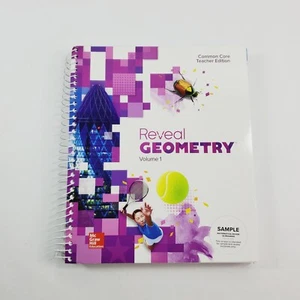 Reveal Geometry Teacher Edition Volume 1 McGraw Hill 2020 - Foto 1 di 8