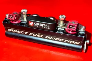 OEM SEADOO 2000-2005 RX-DI LRV-DI GTX-DI 951 FUEL DISTRIBUTOR RAIL & REGULATORS - Picture 1 of 9