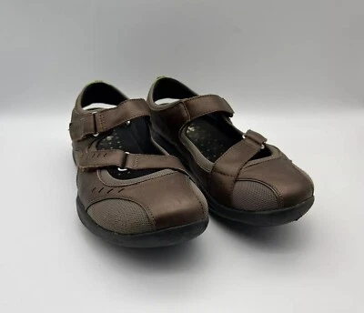 Sandalias Clarks Wave 38941 marrón para mujer talla 9M Clarks sandalias punta cerrada Foto 1 de 4