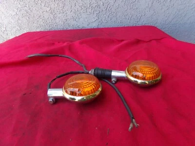 YAMAHA VIRAGO 1985 XV1000 REAR TURN SIGNALS (2)  OEM NICE Foto 1 de 3
