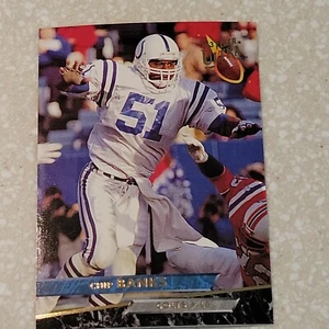 1993 FLEER ULTRA FOOTBALL CARD CHIP BANKS #177 - Foto 1 di 2