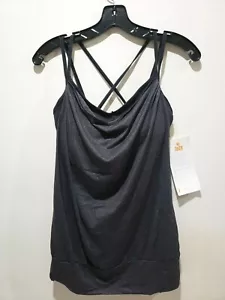 Lucy Athletic Layered Workout dance Tank Women Built In Bra NWT MRSP $59 Small - Picture 1 of 2