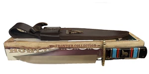 NIB United Cutlery UC2731 Howling Wolf Bowie Frontier Collection Knife #0089 - Picture 1 of 24