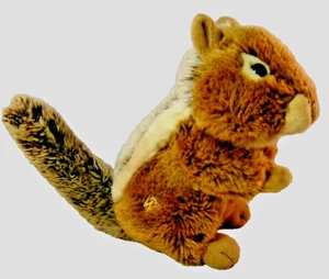Peluche Chipmunk firmato Webkinz Ganz senza codice logo oro ritirato - Foto 1 di 10