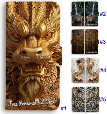 Personalised Text Phone Cover For HTC U Ultra Play 12+ 11 X9 X10 530 820 - Image 1 of 4