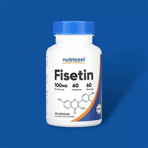Nutricost, Fisetin, 100 mg, 60 cápsulas - Imagen 1 de 2