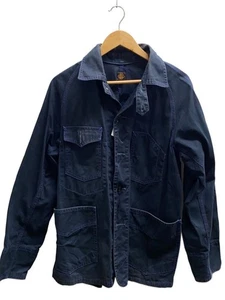 Engineered Garments Tailored Cotton Jacket Navy Size L Plain #EK ZGA - Picture 1 of 5