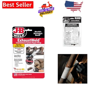 High Heat Resistant ExhaustWeld Wrap 2" x 72" for Fast Exhaust Repairs - 4.2 oz - Bild 1 von 4