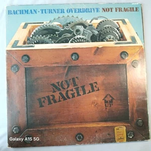 Bachman Turner Overdrive BTO Not Fragile 1974 LP Mercury Embossed Gatefold Cover - Imagen 1 de 10