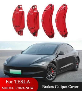 Brake Caliper Covers for Tesla Model 3 2024 2025 2026 Highland Accessories - Picture 1 of 8